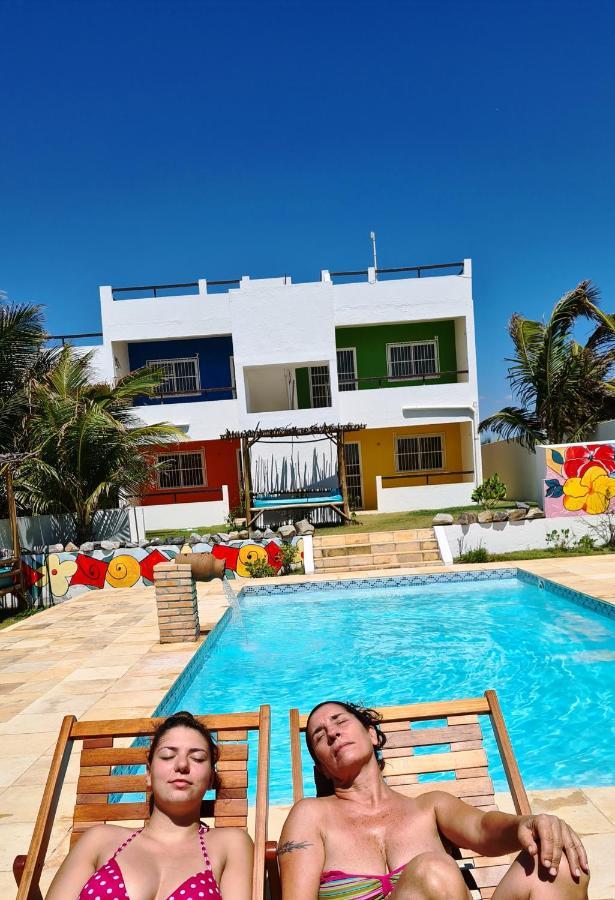 Pousada Lagoa Da Barra Taíba Exterior foto
