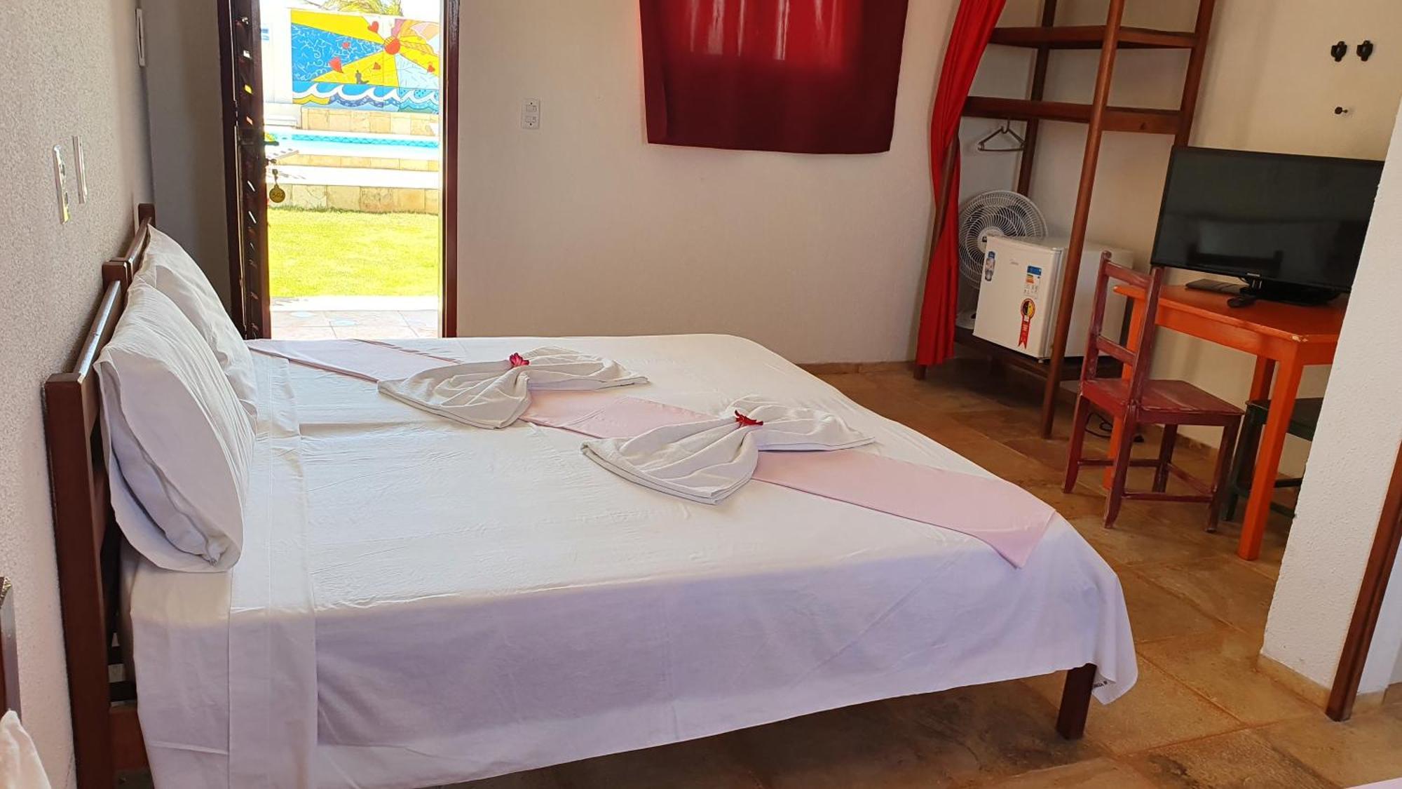 Pousada Lagoa Da Barra Taíba Habitación foto